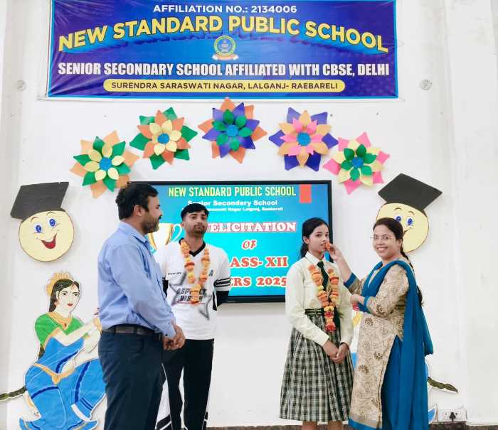 Felicitation of class 12th students